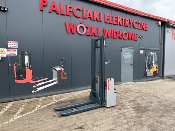 Paleciak elektryczny Nissan 320 cm 1250 kg wózek