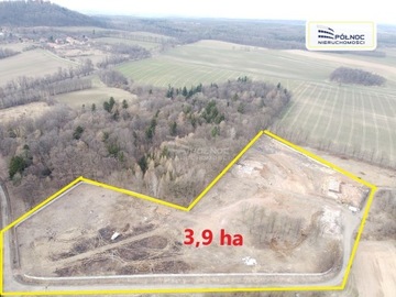 Działka, Grodziec, Zagrodno (gm.), 39000 m²