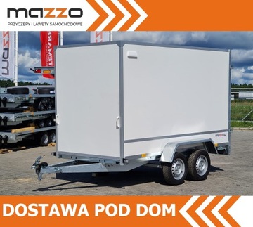 Przyczepa Furgon Mazzo DOSTAWA Kontener 300x150x180 cm BOX 750kg kat.B