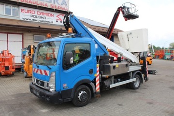 Nissan Cabstar podnośnik zwyżka 17 m hydraulika