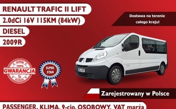 Renault Trafic II Lift, 2.0dCi 115KM, Klima, Z...