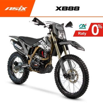 CROSS 250 300 ASIX XB88 LAMPA ROZRUSZNIK HANDBAR TRANSPORT RATY 0% +GRATISY