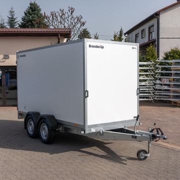 Przyczepa Brenderup CARGO TANDEM 2 osie CD350T 350x155x185 DMC 2500kg Drzwi