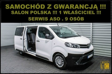 Toyota Proace Verso LONG + 9 OSÓB + Salon POLSKA