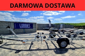 Przyczepa podłodziowa Lorries PP15-7023 1500 kg 6,6m x 2,28m DOSTAWA