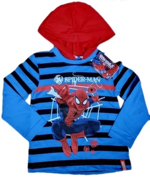 Marvel Ultimate Spiderman bluzka z kapturem r102/104(4L) Sun City
