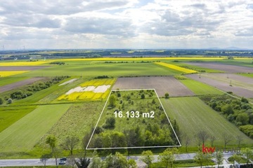 Działka, Stanowice, Oława (gm.), 16133 m²