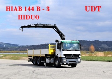 Mercedes Actros 2632 * HIAB 144 B-3HIDUO+PILOT/6x4