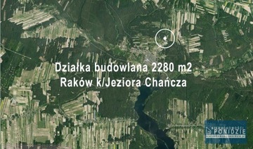 Działka, Raków (gm.), 2280 m²