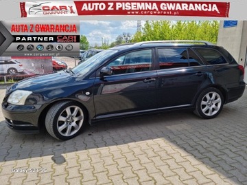 Toyota Avensis II 2.0 147 KM skóra nawigacja alufelgi gwarancja