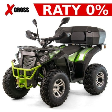 QUAD ASIX MAGNUM 200 T3b HOMOLOGACJA kat. B Hak ATV duży jak Fourcraft PŁUG