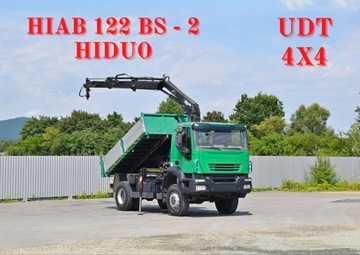 Iveco STRALIS 310* HIAB 122 BS-2 HIDUO+PILOT / 4x4