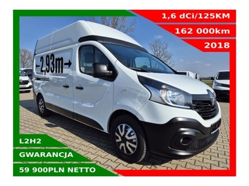 RENAULT TRAFIC L2H2 1,6dCI/125KM DUŻA NAVI KLIMA TEMPOMAT CZUJNIKI HAK