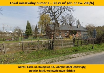 Mieszkanie, Łask, Łask (gm.), 31 m²