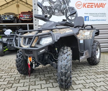 Quad ATV HISUN TACTIC 550 Camo + wspomaganie 2023