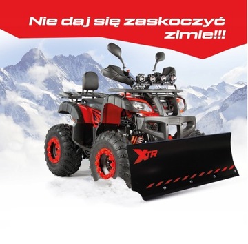 Quad Kład 250 XTR CC HUMMER ODŚNIEŻACZ WYCIĄGARKA PŁUG GRATIS ODŚNIEŻARKA