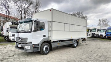 MERCEDES ATEGO 1221 4x2 KONTENER IZOTERMA OTWIERANY BOK WINDA SPROWADZONY