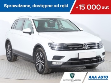 VW Tiguan 2.0 TDI, Serwis ASO, 4X4, DSG, Skóra