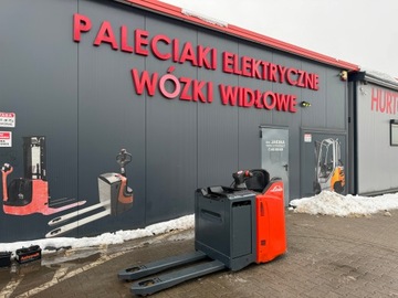 Paleciak elektryczny Linde T 20 sp rydwan Linde