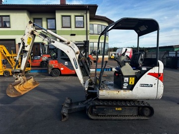 minikoparka BOBCAT E16 2012' rok silnik KUBOTA diesel przebieg 1900mtg