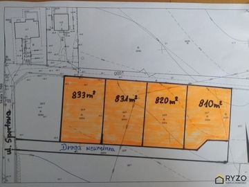 Działka, Suchań, Suchań (gm.), 833 m²