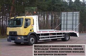 Renault D Wide Pomoc Drogowa Laweta Specjalny EURO