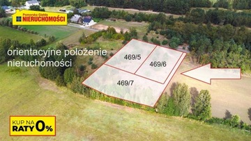 Działka, Sośnie (gm.), 2034 m²