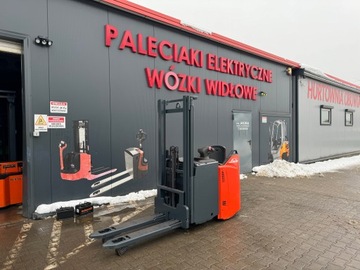 Paleciak elektryczny Linde D 12 sp 2017 r 300 cm 1200 kg