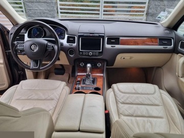 VW Touareg 3.0 V6 TDI 245KM 2013 automat beżowe skóry Ledy Bixenon Panorama