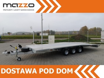 Przyczepa Laweta Niewiadów Jupiter DOSTAWA 500x210 amortyzatory DMC 3500 kg