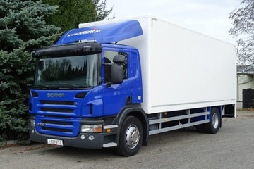 Scania P 230 Euro 5 kontener 18 palet winda klapa