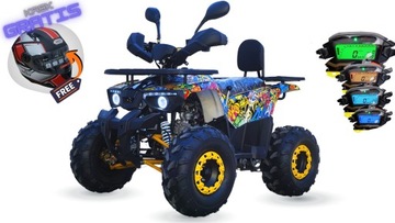 Quad ATV 125cc HERCULES PRO AUTOMAT 8' KOLOROWY LICZNIK LCD HAK