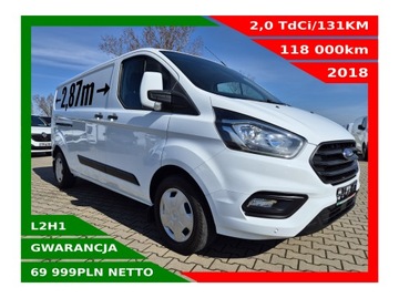 FORD TRANSIT CUSTOM LONG 2,0 TDCI/131KM KLIMA TEMPOMAT CZUJNIKI