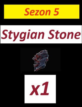 Stygian Stone Diablo 4 Sezon 5 PIEKIELNE HORDY Styksowy Kamień PC/PS/Xbox