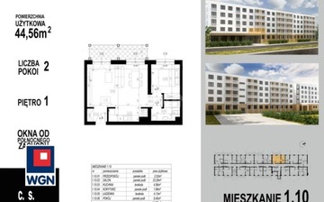 Mieszkanie, Głogów, Głogów, 45 m²