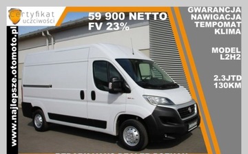 Fiat Ducato, L2H2, nawigacja, tempomat, klima,...