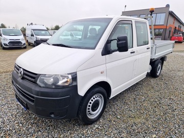 VOLKSWAGEN TRANSPORTER T5 2,0TDI DOKA BRYGADÓWKA 6OSOBOWA SKRZYNIA GWARANCJ