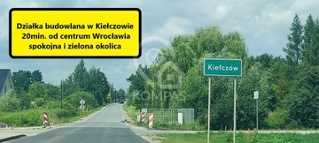 Działka, Kiełczów, 1344 m²