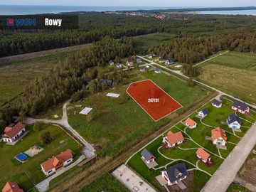 Działka, Rowy, Ustka (gm.), 2368 m²