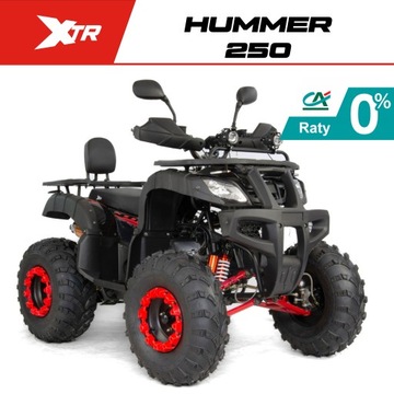 QUAD 200 250 XTR HUMMER ODŚNIEŻARKA HAK OPARCIE RATY 0% TRANSPORT +GRATISY