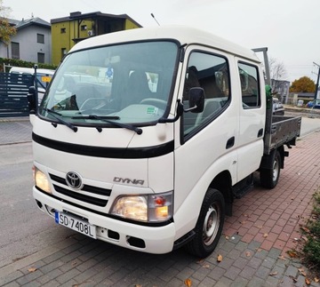 Toyota Dyna 3.0D 144KM 2015r 5 osobowy + skrzynia