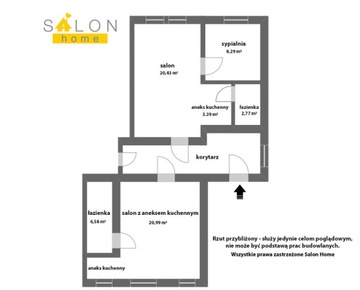 Mieszkanie, Świnoujście, 61 m²