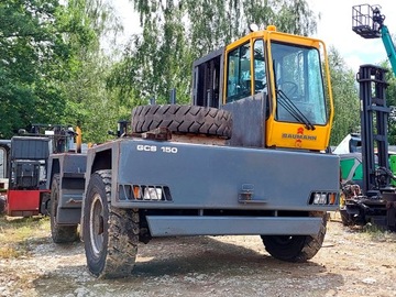 Wózek widłowy boczny 15 TON bocznego załadunku Baumann GCS 150/18/40 4m