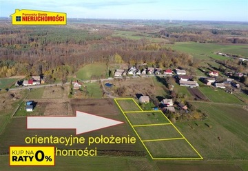 Działka, Wilkowice, 1457 m²