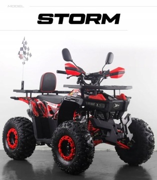 QUAD KŁAD XTR 125 CC STORM ŚWIATŁA LED LICZNIK AUTOMAT DOSTAWA GRATIS RATY