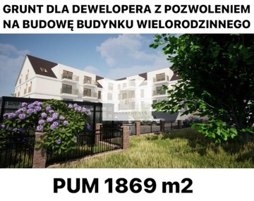 Działka, Dzierżoniów, 2069 m²