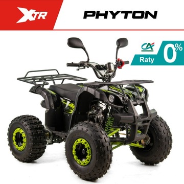 QUAD 125 110 XTR PHYTON LICZNIK AUTOMAT LUSTERKA TRANSPORT RATY 0% +GRATISY