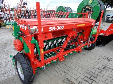 SIEWNIK ZBOŻOWY TALERZOWY SR300 AGRO-MASZ