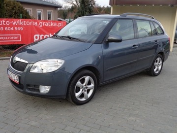 SKODA FABIA II 1.4 mpi Klimatronic 92 tys. km. rej 09