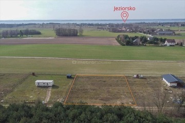 Działka, Popów, Pęczniew (gm.), 1199 m²